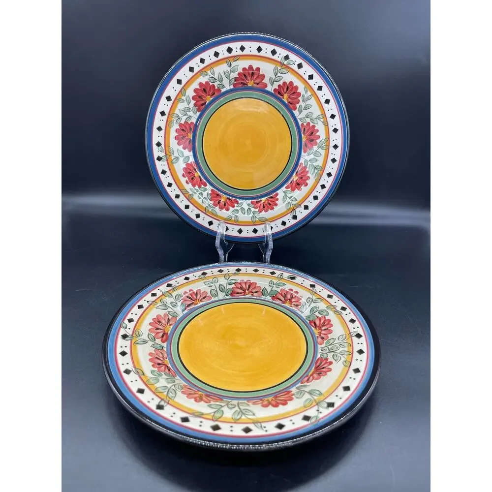 Pier 1 Alexandria Set of 2 Salad Plates 9”